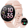 Joautrial Smart Watch for Women, 1.39" Fitness Tracker with Bluetooth Calls(Answer&Make&Message Reminder), Smart Watch Fits for Android and iPhone, IP67 Waterproof, 100+ Sport Modes Smartwatch, for Gift, Pink