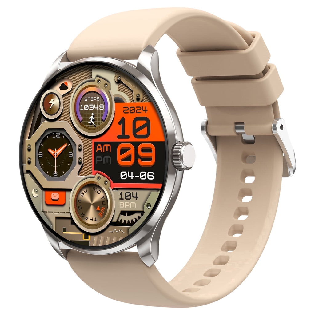 Women Smart Watch, 1.43-inch AMOLED Touchscreen Fitness Tracker Compatible with iPhone & Android,Bluetooth Call Function, IP68 Waterproof Smart Wristwatch, 100 Plus Sports Modes for Daily