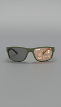 Stealth Olive smart eyewear HUD