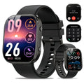 Minsxk 1.88''HD Smart Watch Fits for Android and Iphone,Smartwatch for Women Men, IP68 Waterproof, Bluetooth Answer Calls, Fitness Tracker with 120+ Sport Modes,for Gift (Black)